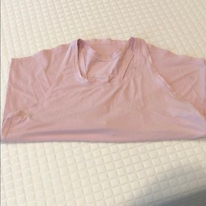 Pleated back love tank